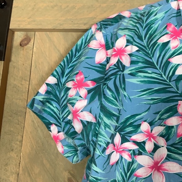 J. Crew floral print Hawaiian shirt size Small - Picture 5 of 10